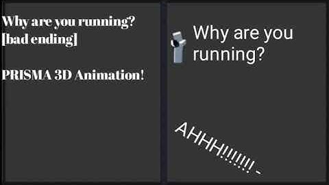 Why are you running Minecraft animation [bad ending] [prisma3D]