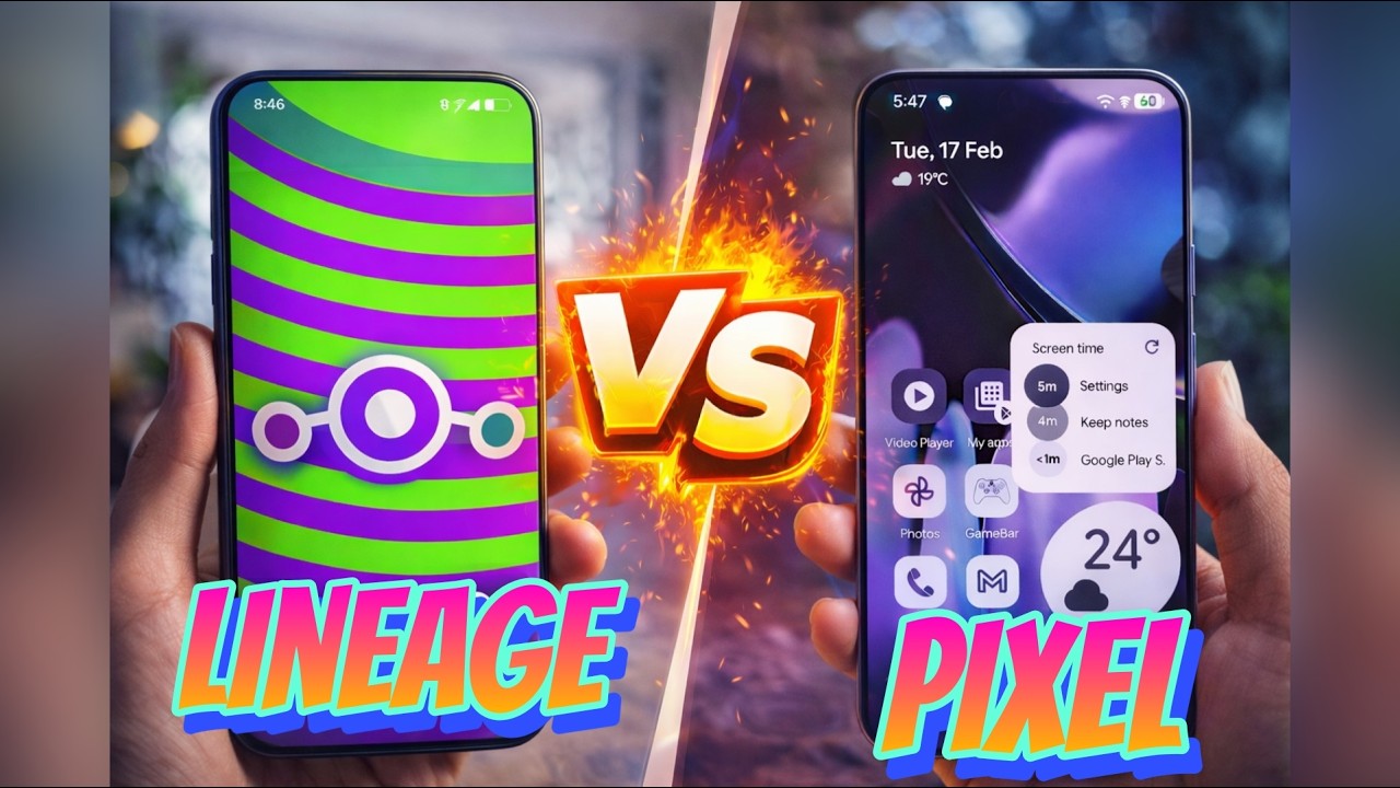 LineageOS vs PixelOS 🔥 Best Custom ROM for Android 16 in 2026? Full ...