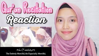 Beautiful Qur'an Recitation - Syeikh Mansur As Salimi - Reaction