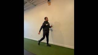 Walking quadriceps stretch to butt kicks