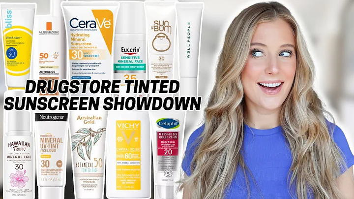 I Found the BEST Drugstore Tinted Sunscreen! Drugstore Tinted Sunscreen Showdown
