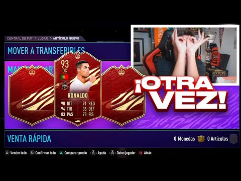 I can't BELIEVE it... another RONALDO for Adriman! *glitched account* 😂 (TOP 100 FIFA 21 Rewards)