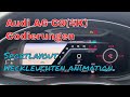 Audi A6 C8 (4K) Codierung |  VCDS  | Sportlayout  | RS Animation Heckleuchten | Video in motion VIM