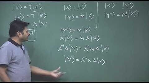 Unitary transformation, Similarity Transformation