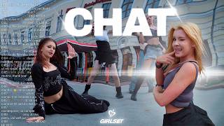 POP IN PUBLIC ONETAKE GIRLSET - CHAT dance cover by WHITE MOON KYIV