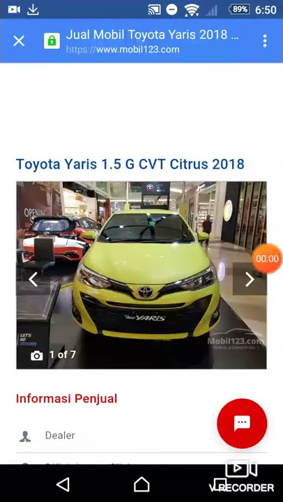 Download lagu YARIS G MOBIL123 17-8-2019 Sudah terjual