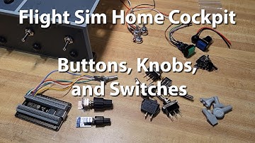 Buttons, Switches and Knobs for Flight Sim Cockpit Builders - VR Friendly DCS / MSFS