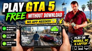 How To Play GTA 5 Free Without Download 😍 | No App Needed (Any Device)
