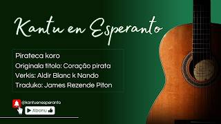Pirateca koro ("Coração pirata" en Esperanto)