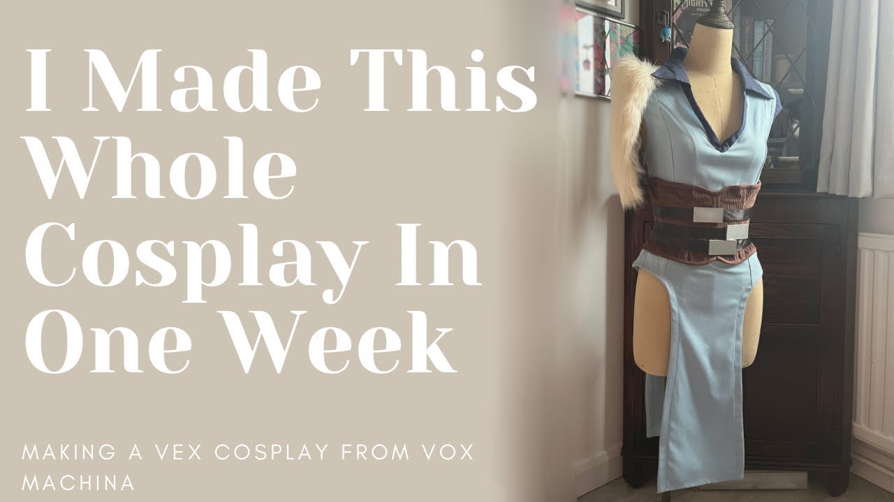 Я сделала весь этот косплей за одну неделю ~ косплей Векс из «Легенды о Вокс Машине»