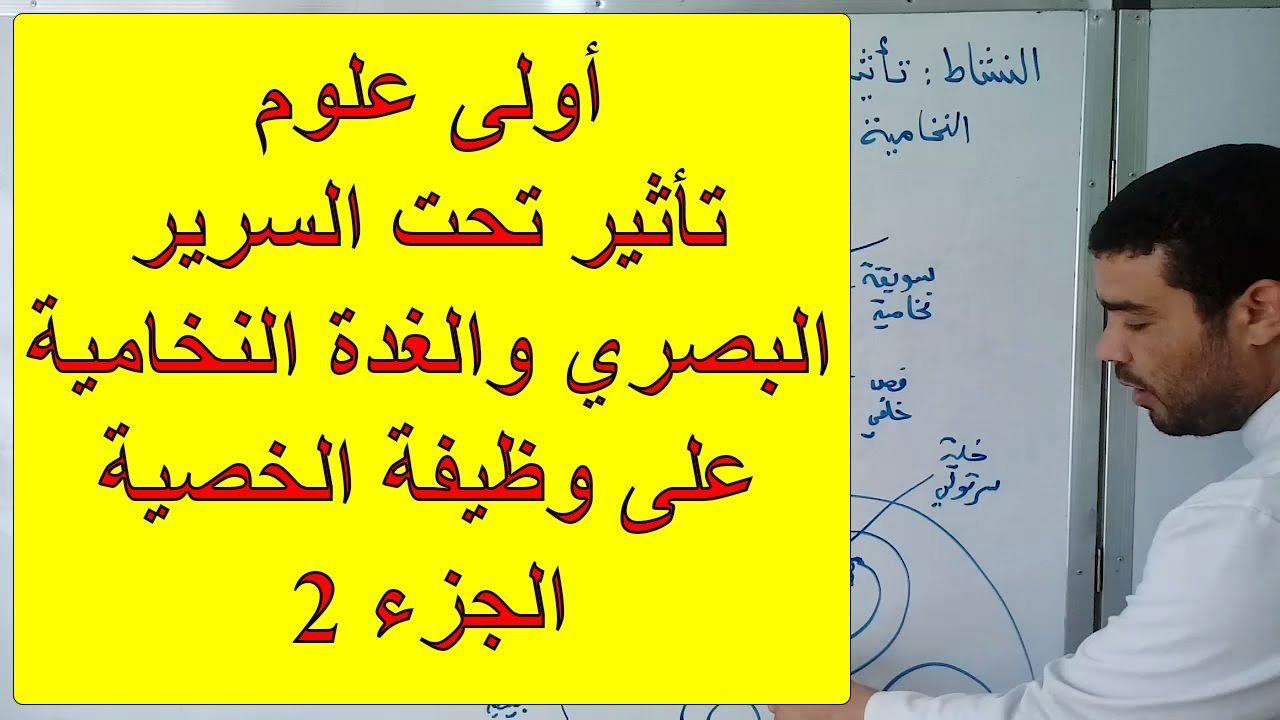 تأثير تحت السرير البصري والغدة النخامية على وظيفة الخصية (الجزء 2) [النشاط 51]