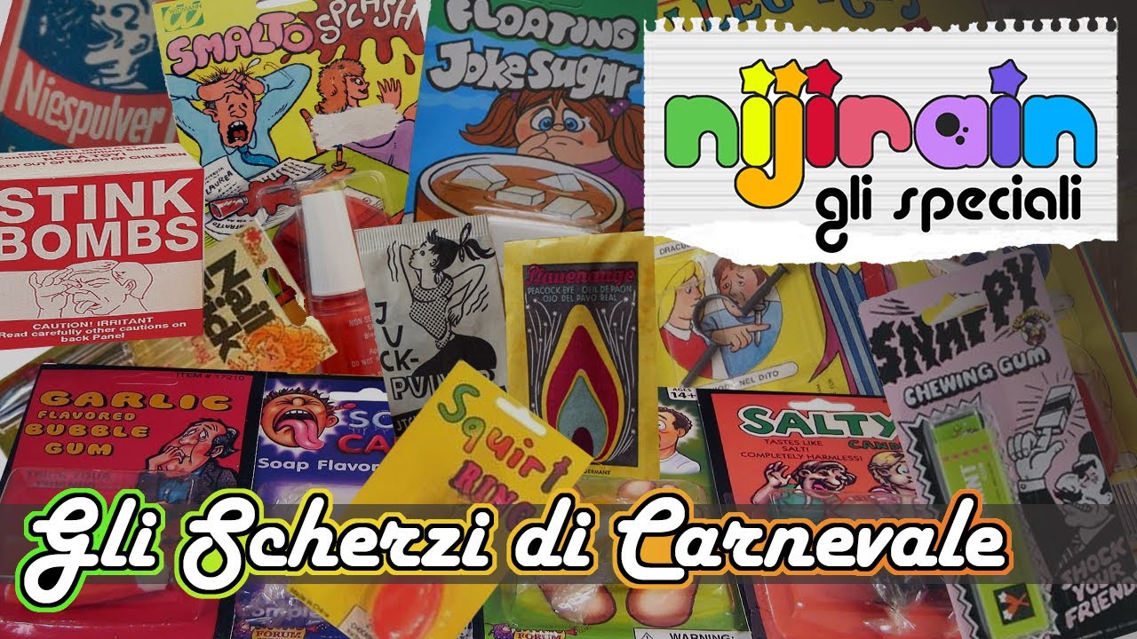 GLI SCHERZI DI CARNEVALE negli anni 80 - Gli Speciali di Nijirain! 