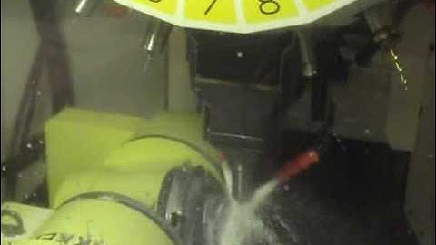 5ax impeller machining on Robodrill T21iF with Nikken 5ax200DD.wmv