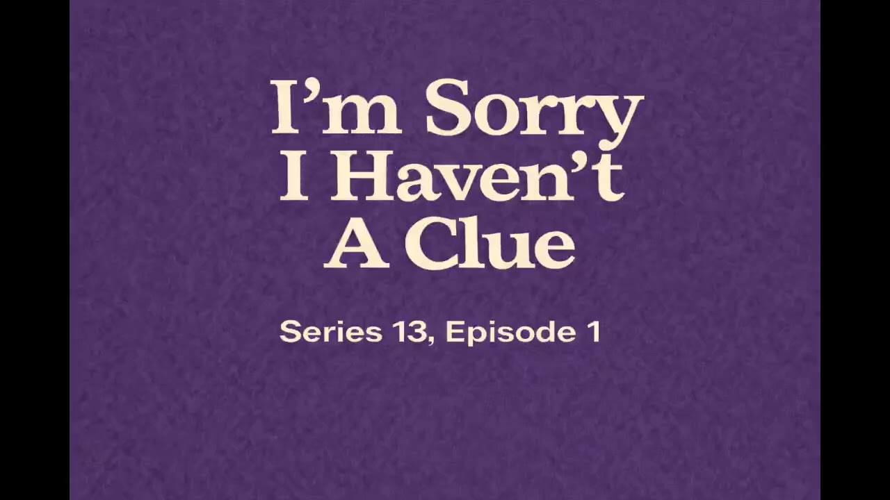 I'm Sorry I Haven't A Clue - Series 13, Episode 1 (26-Jul-86)