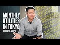 How much monthly utilities cost in tokyo  living as a single vs couple