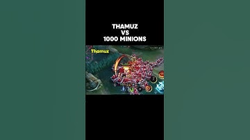 Revamp thamuz vs 1000 minions #MLBBCreator #MLBBNEXT2025