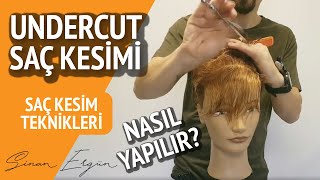 UNDERCUT SAÇ KESİMİ NASIL YAPILIR - UNDERCUT SAÇ KESİM EĞİTİMİ