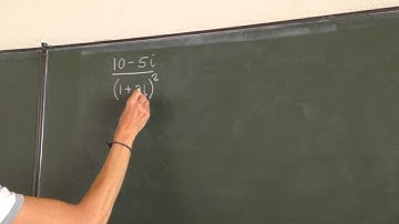 Complexe getallen: Delen