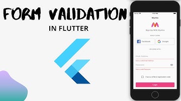 Form Validation in Flutter || Easy N quick || SpeedCode