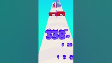 Number Master 3D play game Lvl.13 #shorts #funny #numbermaster #numberrun