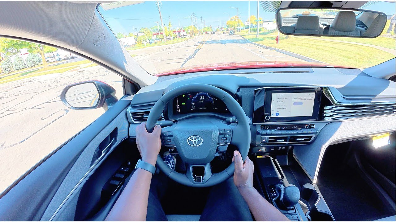 2026 Toyota Camry LE AWD | POV Test Drive & Interior Tour 🚗