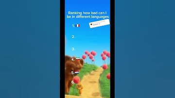 P.T. 2 Ranking how bad can I be in different languages | The Lorax #fypシ #theonceler #thelorax