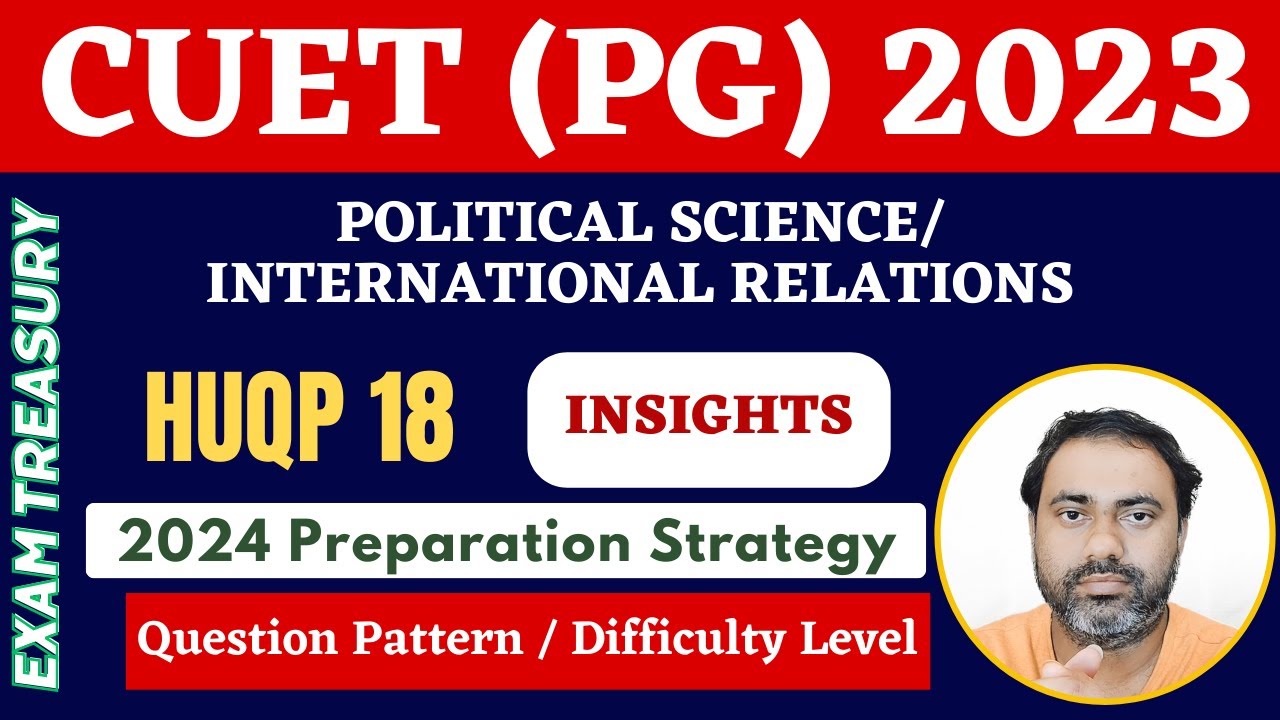 CUET (PG) 2023 - Political Science / International Relations | Exam Insights