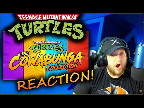 Teenage Mutant Ninja Turtles: The Cowabunga Collection Reveal Trailer REACTION!