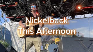 Nickelback - This Afternoon [SUANROCK2023]