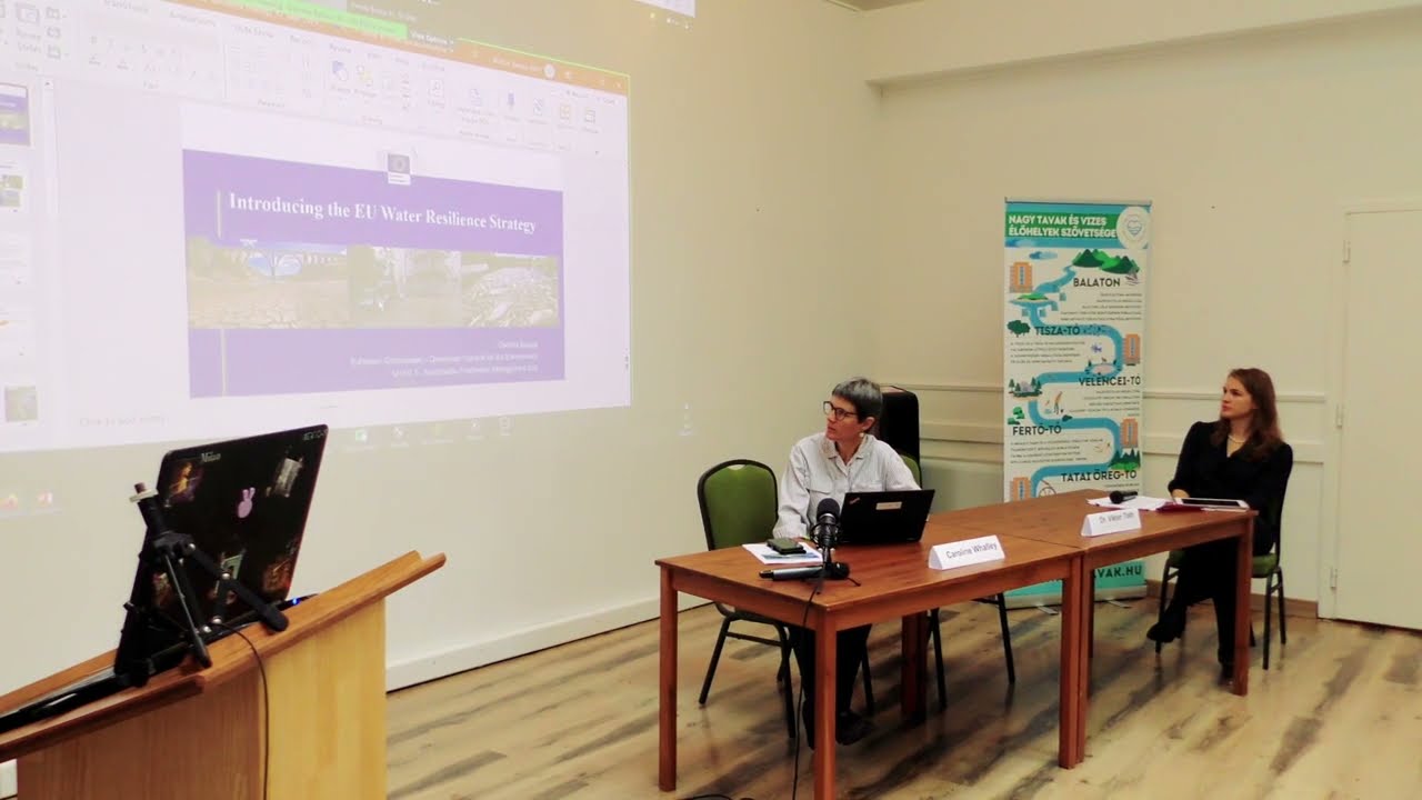 Az EU víz ellenálló képességi stratégiájának bemutatása (online) - Daniela Buzica