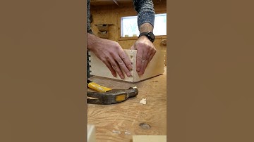 Nothing more satisfying than a tight fitting dovetail joint.