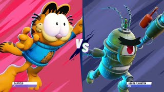 Nickelodeon All-Star Brawl 2 - Garfield Vs Plankton Request