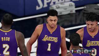 NBA 2K16. Los Angeles Lakers vs. Orlando Magic. Kobe Bryant vs. Victor Oladipo