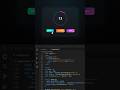 Creative Counter App Design using HTML CSS JS ✨ #coding #shorts #trending #viralvideo