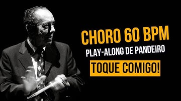 Pandeiro Play-Along – Choro (60 BPM)