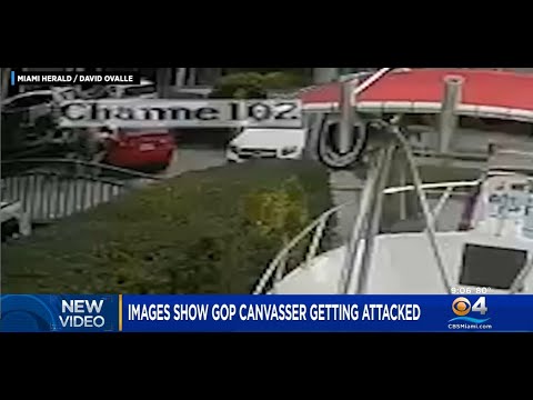 New Video Shows GOP Canvasser Being Attacked In Hialeah
