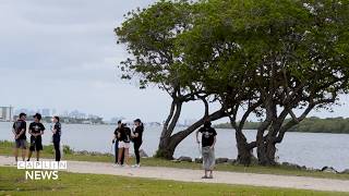 Volunteers gather to clean up Haulover Beach Park