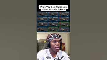 When You See Tank Leaks in War Thunder Mobile