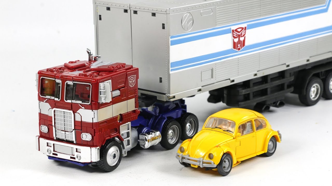 2xNew Transformers Optimus Prime Truck Bumblebee Transformation Spielzeug Kinder 