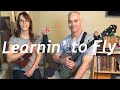 Learnin’ to Fly, Tom Petty - Cover by Mike and Lisa Banjo &amp; Fiddle #banjo#ukulele#folkmusic#lanikai