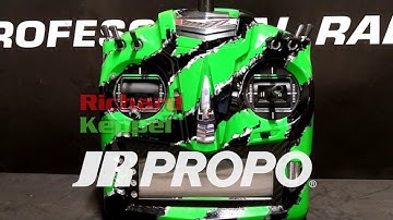 Programming the JR T44 transmitter for use with the JR TAGS Mini FBL Unit by Richard Keppel Vol.07