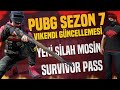 SEZON 7 VİKENDİ GÜNCELLEMESİ & YENİ SİLAH MOSİN [PUBG]