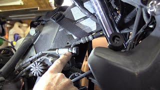 BMW R1150RT Brake Line Install DIY