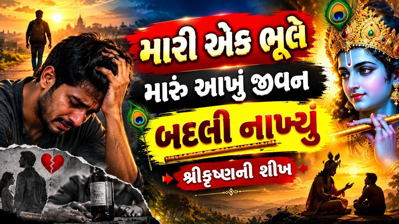 😢 મારી એક ભૂલે મારું આખું જીવન બદલી નાખ્યું | શ્રીકૃષ્ણની શી