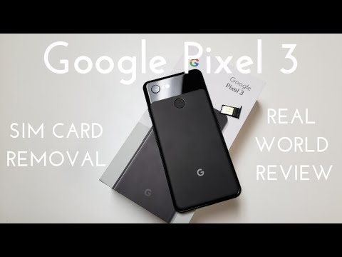 Google Pixel 3 SIM Card Removal (When Stuck)
