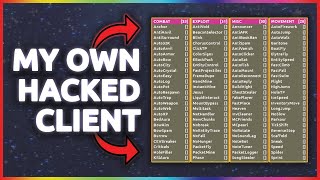 K-HACK THE BEST HACKED CLIENT FOR MINECRAFT | I MADE MY OWN HACKED CLIENT FOR MINECRAFT | DOWNLOAD