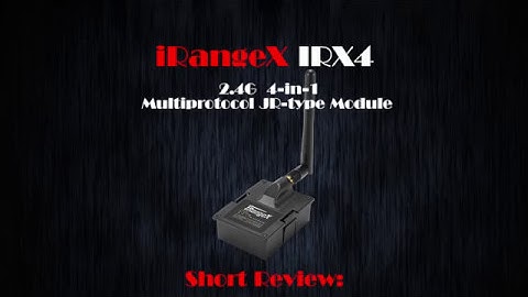 iRangeX IRX4 2.4G 4-in-1 Multiprotocol JR-type Module