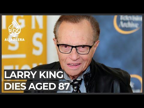 US television host Larry King dies aged 87