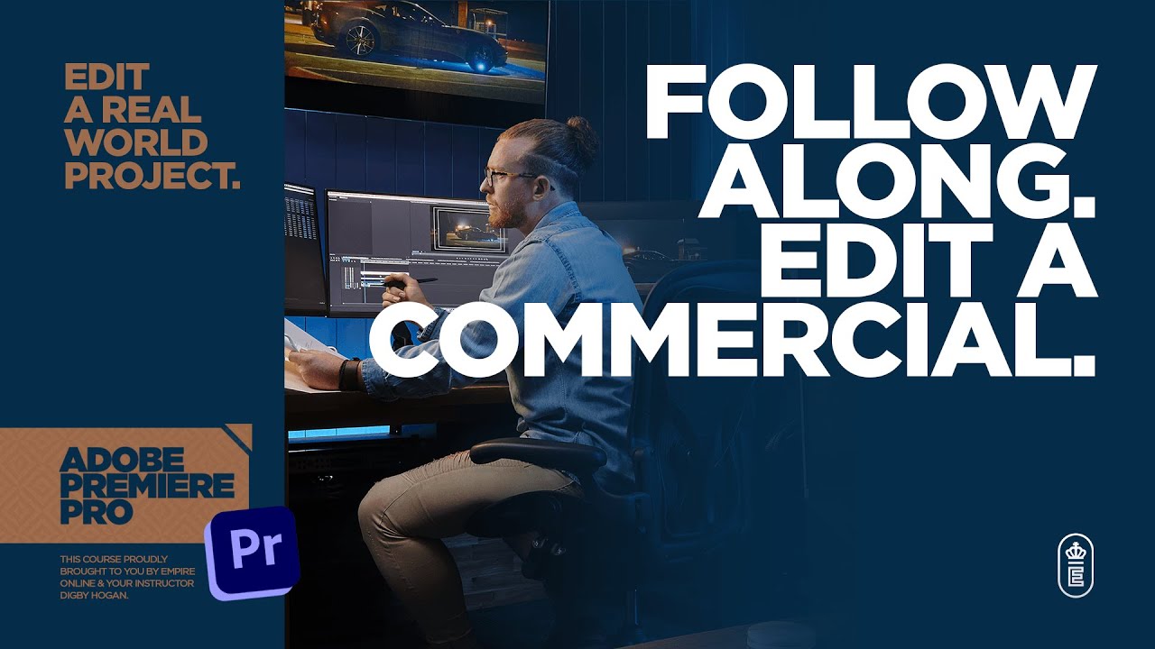 Watch as Digby, edits a real world commercial. ID C1S3L4 YouTube