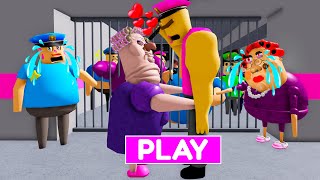 SECRET UPDATE GRUMPY GRAN FALL IN LOVE WITH STRONG COP OBBY ROBLOX #roblox #obby